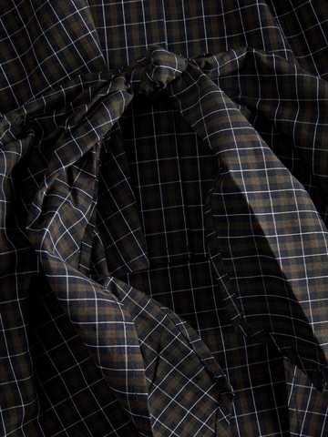 JJXX - Viola Poplin Ls Wrap Tie Shirt - Black Moss Green