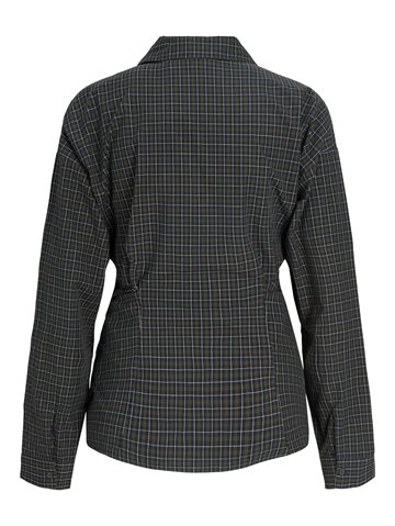 JJXX - Viola Poplin Ls Wrap Tie Shirt - Black Moss Green