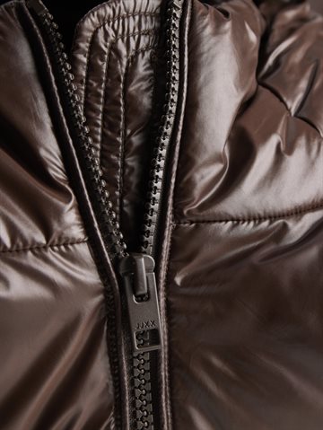 JJXX - Club Light Puffer Jacket - Chocolate Torte