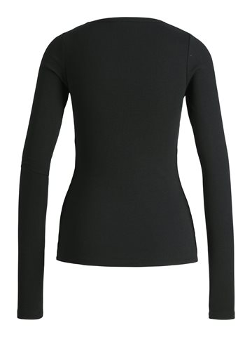 JJXX - Freya Str Ls Rib Tee - Black