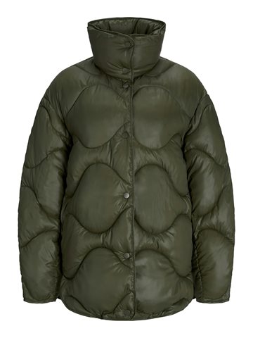 JJXX - Stella Shiny Quilted Jacket - Grape Leaf