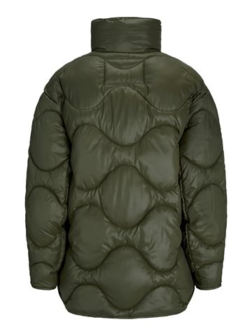 JJXX - Stella Shiny Quilted Jacket - Grape Leaf