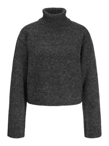 JJXX - Rosanna Roll Neck Knit - Dark Grey Melange