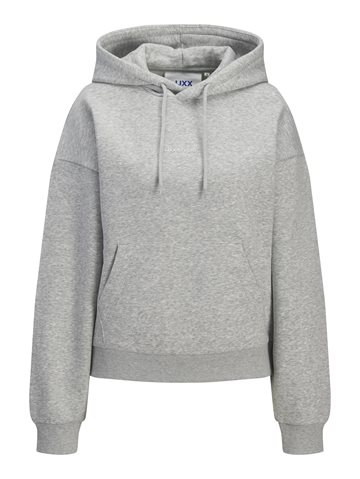 JJXX - Vesterbro LS RLX Hood Sweat - Light Grey Melange