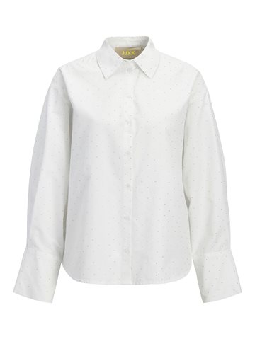 JJXX - Bella RLX Shine LS Shirt - Blanc de Blanc