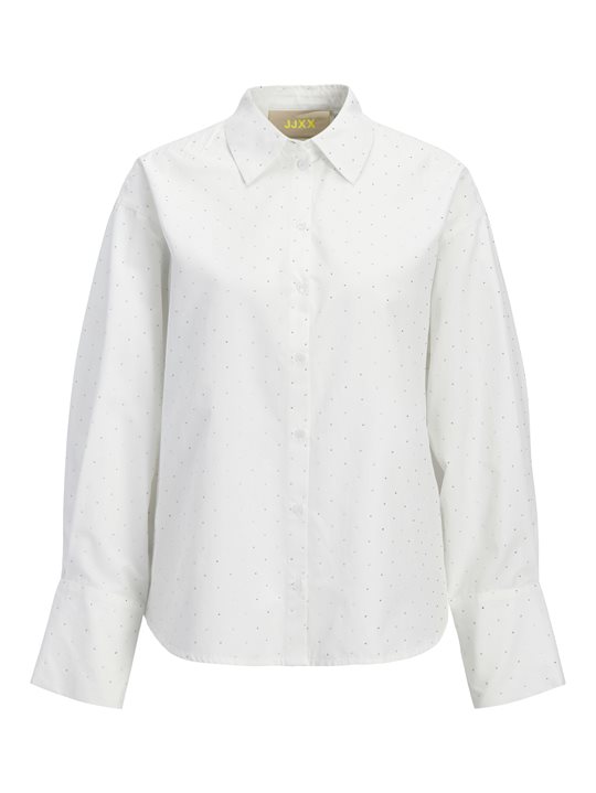 JJXX - Bella RLX Shine LS Shirt - Blanc de Blanc