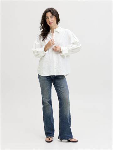 JJXX - Bella RLX Shine LS Shirt - Blanc de Blanc