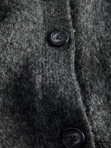 JJXX - Rosanna Knit Cardigan - Dark Grey Melange