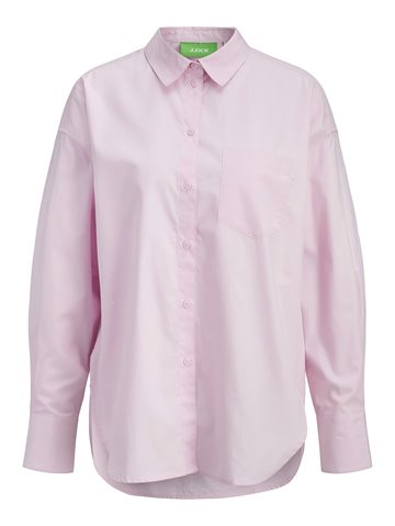 JJXX - Jamie LS Relaxed Poplin Shirt - Pink Lady