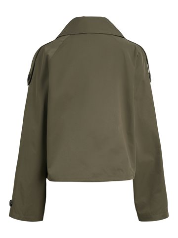 JJXX - Calie Short Trenchcoat - Dusty Olive