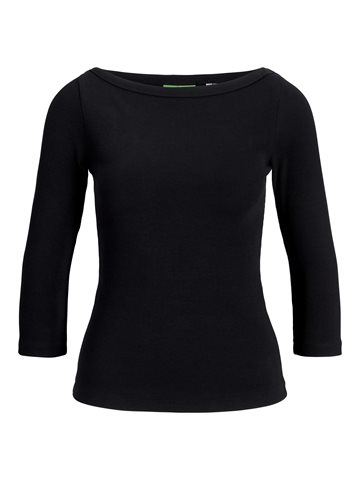 JJXX - Fifi Str 3/4 Boatneck Top - Black