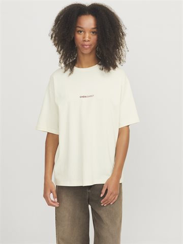 JJXX - Sandra Loose SS Tee - Egret