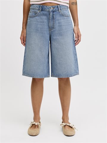 JJXX - Tokyo Long HW Shorts - Medium Blue Denim