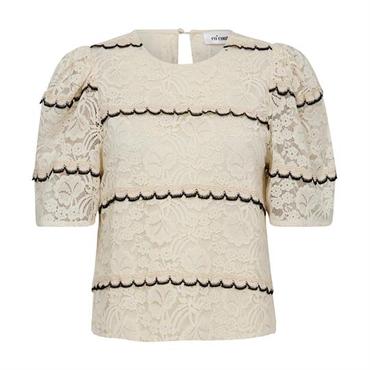 Co\' Couture - Lora Lace Blouse - Off White