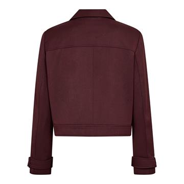 Co\' Couture - Terry Jacket - Wine Red