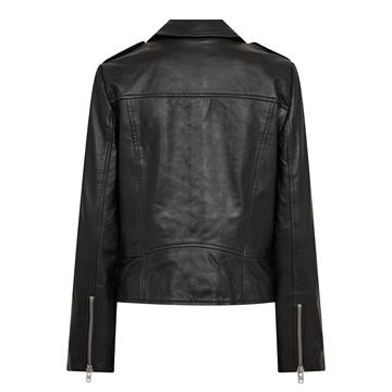 Co\' Couture - Phoebe Leather Biker Jacket - Black
