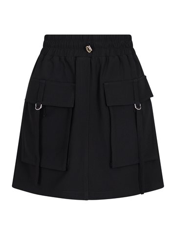 Neo Noir - Lyanna Cargo Skirt - Sort