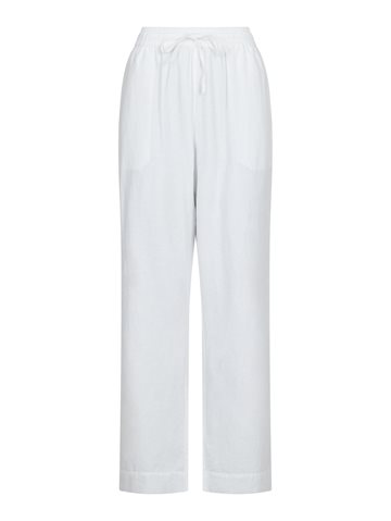 Neo Noir - Sonar Linen Pants - Hvid