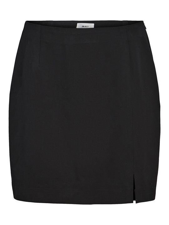 Se Object - Lisa Mw Mini Skirt - Sort hos Strike A Pose