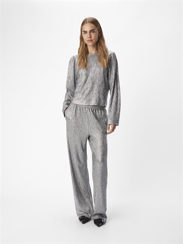 Object - Louise  Sutanna Mw Wide Pants - Silver