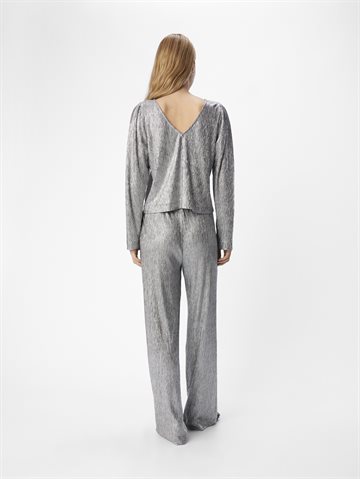 Object - Louise  Sutanna Mw Wide Pants - Silver