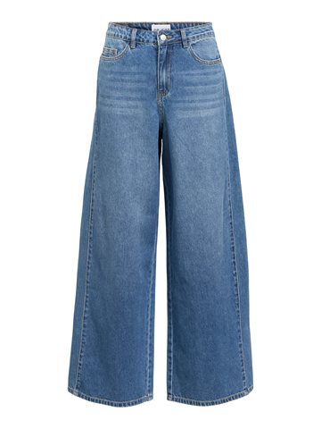 Object - Moji Zarafine Hw Super Wide Jeans -  Dark Blue Denim