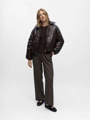 Object - Cleo LS Short Jacket - Seal Brown