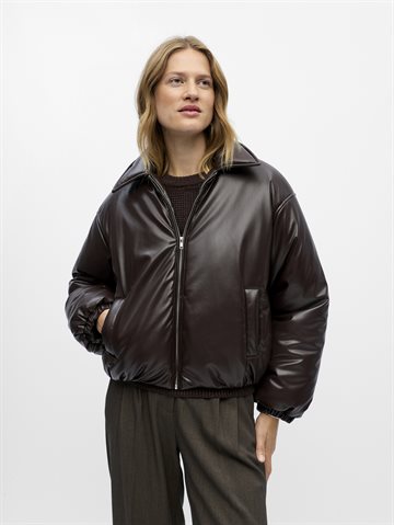 Object - Cleo LS Short Jacket - Seal Brown