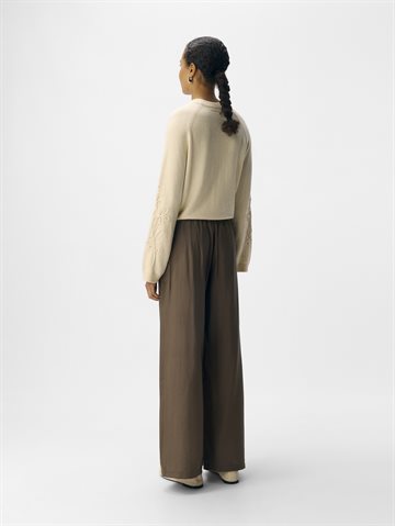 Object - Yui Hw Wide Pants - Morel