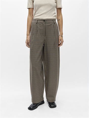 Object - Senna Hw Barrel Pant - Hummus Brown Black