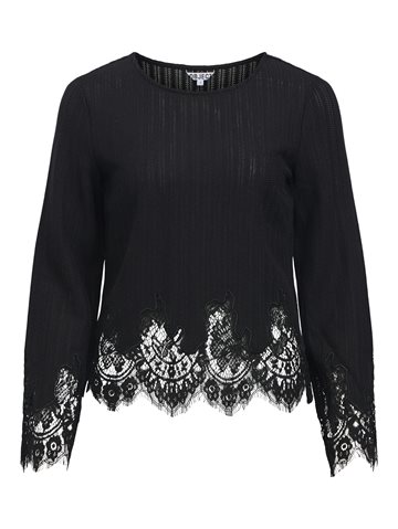 Object - Lacia Ls Top - Black