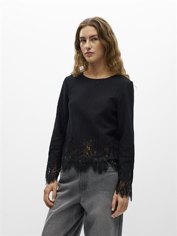 Object - Lacia Ls Top - Black