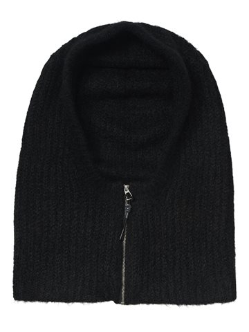 Object - Milu Zip Balaclava - Black