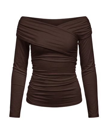 Object - Levih Ls Cross Over Top - Seal Brown