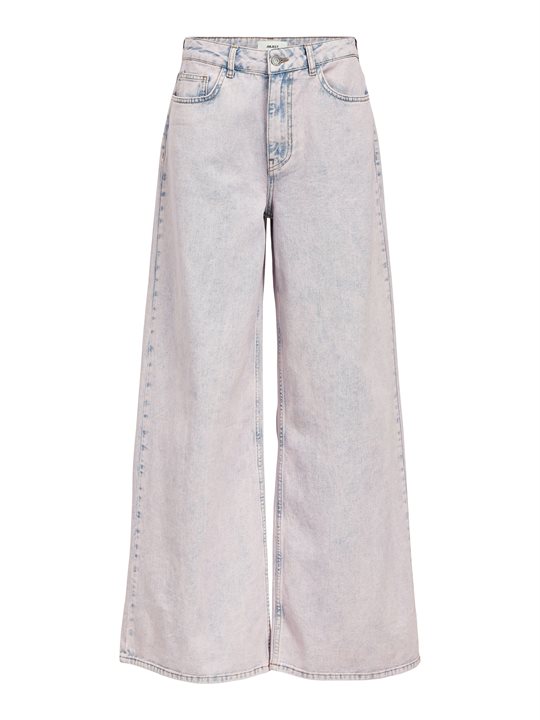 Object - Gabrielle - Hw Lo Denim Jeans - Pink Frosting