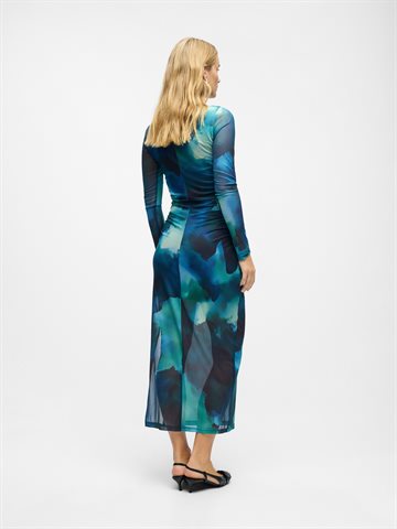 Object - Aila Ls Long Dress - Sky Captain