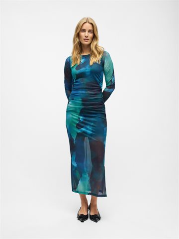 Object - Aila Ls Long Dress - Sky Captain