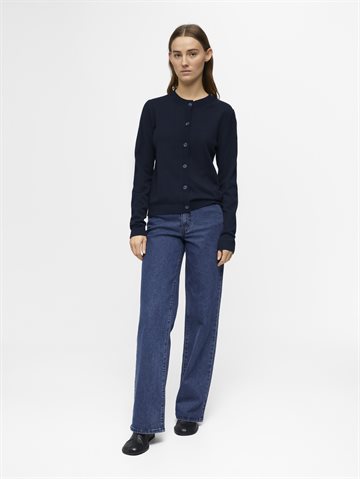 Object - Thess Ls Short Cardigan - Sky Captain