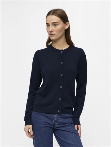 Object - Thess Ls Short Cardigan - Sky Captain
