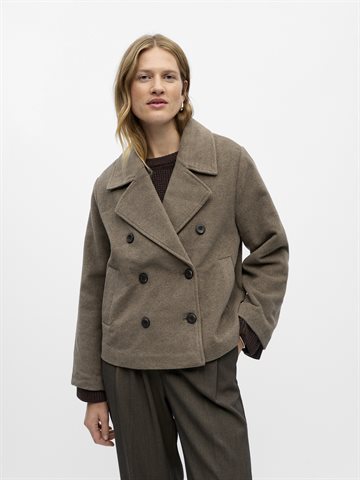 Object - Keily Short Jacket - Morel Melange