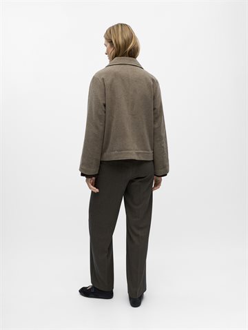 Object - Keily Short Jacket - Morel Melange