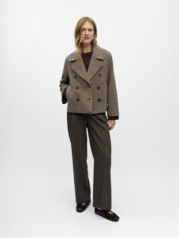 Object - Keily Short Jacket - Morel Melange