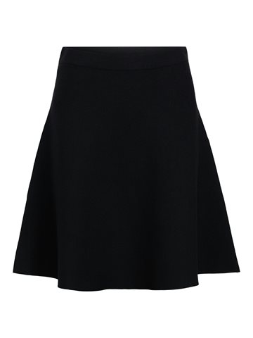 Object - Reynard Hw Short Knit Skirt - Black