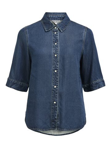 Object - Frame 2/4 Denim Top - Dark Blue Denim