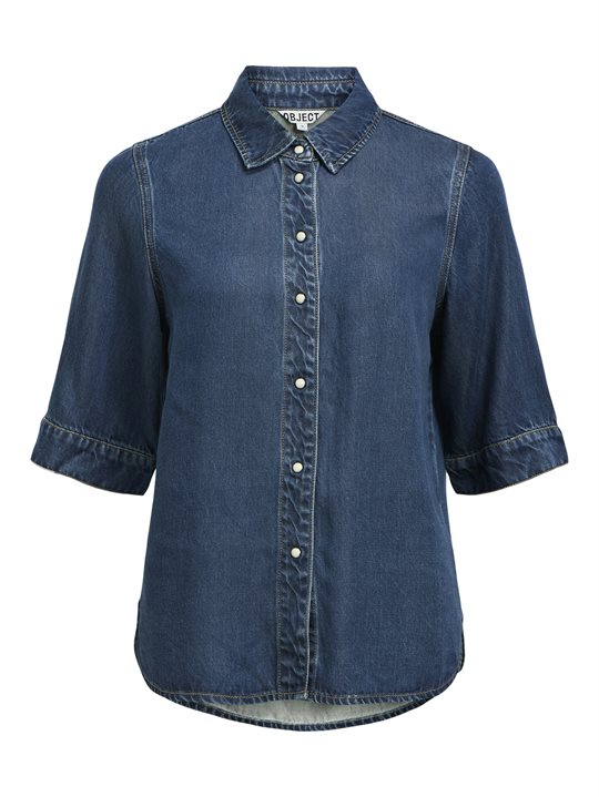 Object - Frame 2/4 Denim Top - Dark Blue Denim