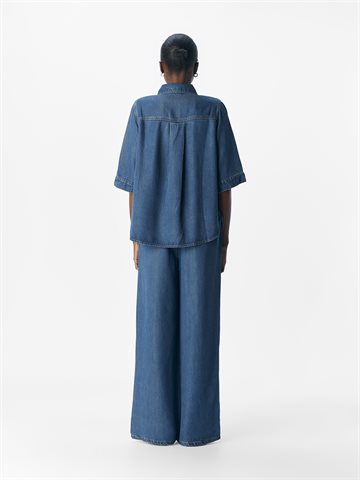 Object - Frame 2/4 Denim Top - Dark Blue Denim
