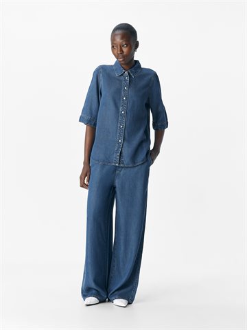 Object - Frame 2/4 Denim Top - Dark Blue Denim