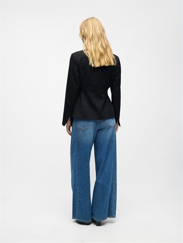 Object - Aria Lisa Ls Blazer Noos - Black