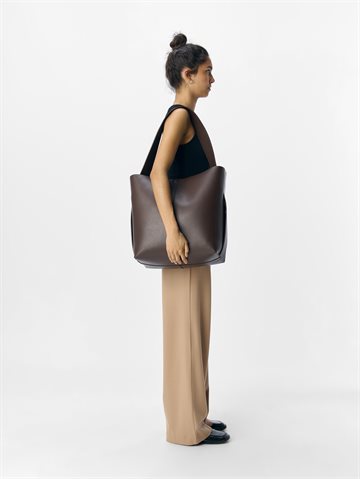 Object - Gael Pu Shopper - Seal Brown