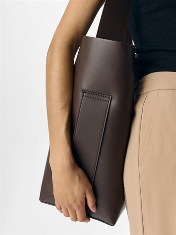 Object - Gael Pu Shopper - Seal Brown